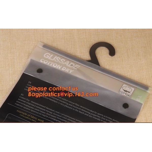 hanger bag with zip lock on the top,Frosted Zip lockk bag EVA PVC hanger bag for clothes, EVA frost drawstring bag, Froste