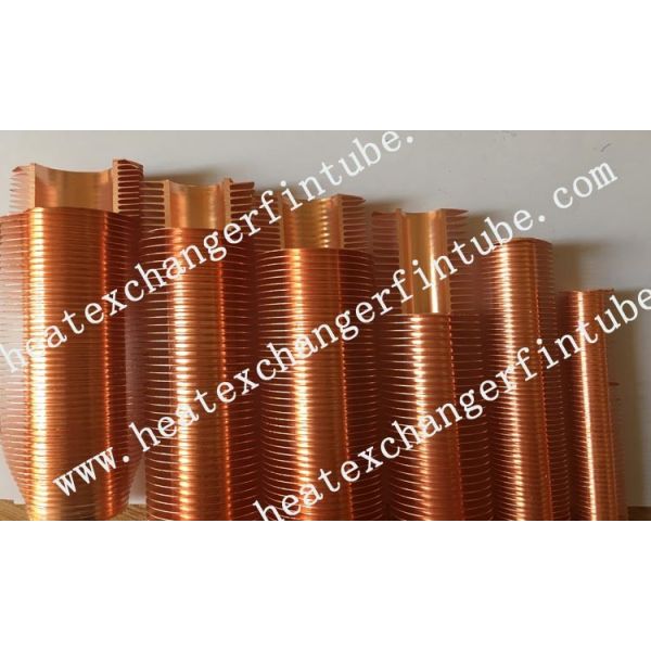 Air Cooler Aluminum 6063 Extruded Fin Tube With Free Middle Ends