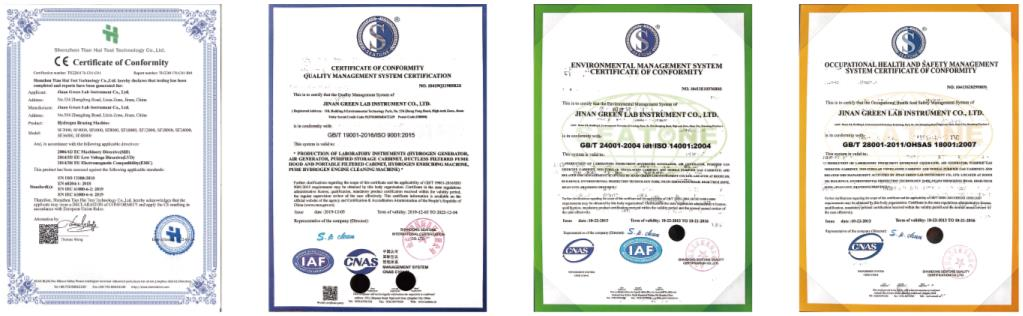 Fuel Cell Energy Hydrogen Machine 0--3L/min with 0.45Mpa Delivery Pressure in White