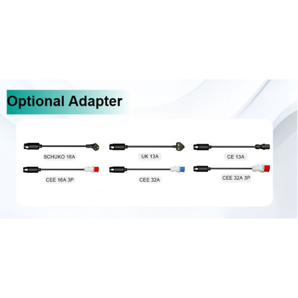 EVCOME Portable Ev Charging Station (220V 8A 10A 13A 16A) 5M Or Customized Cable With OEM ODM