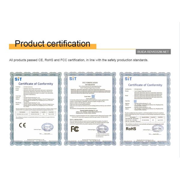 RUIDA RDV6332M-NET Visual Image CO2 Laser Mixed Cutting Controller