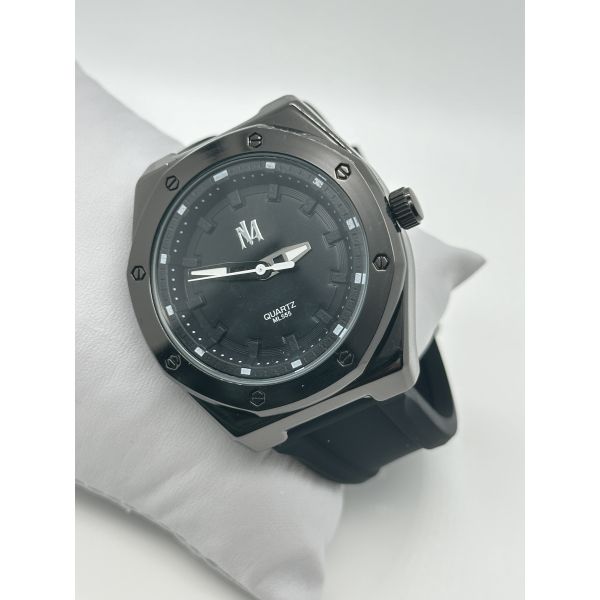 Casual Silicon Strap Watch 30m Water Resistance With 40mm Case