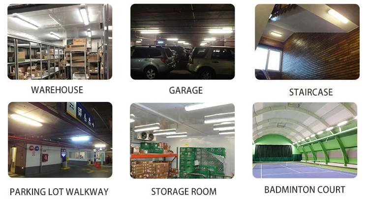 36W Led Warehouse Lighting IP66 Triproof 130lm/W SMD 2835 Special Design