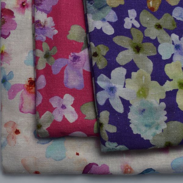 Ramie Polyester Cotton Fabrics Plain Dyed Garment 30s*41s