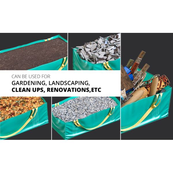 big Skip bags, Dumpster Bag, Foldable And Reusable Construction waste Bags, Multiple reusable, Tear Resistant