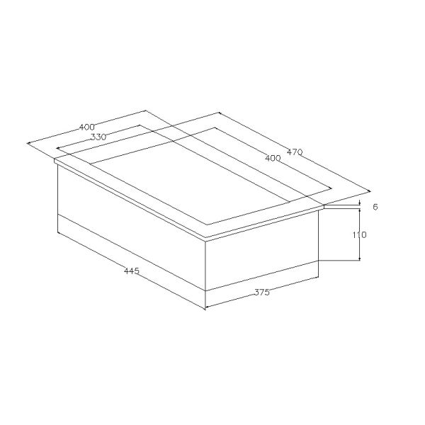 Flush Mounted Computer Monitor Lift , 15.6 Inch Screen LCD Monitor Lift