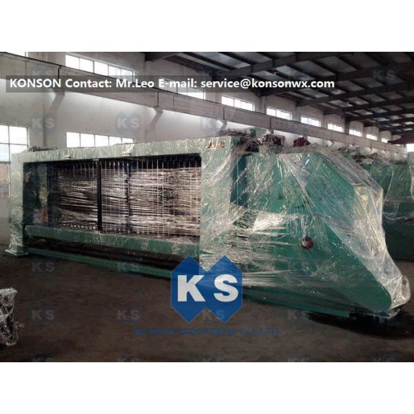 Heavy Duty Automatic Gabion Wire Mesh Machine With Overload Protect Clutch