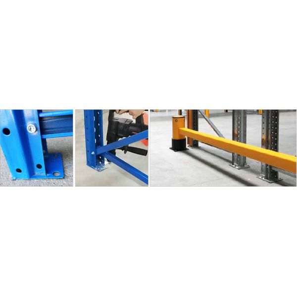 Single Deep Heavy Duty Pallet Rack Selective Pallet Rack Warehouse Storage Racking