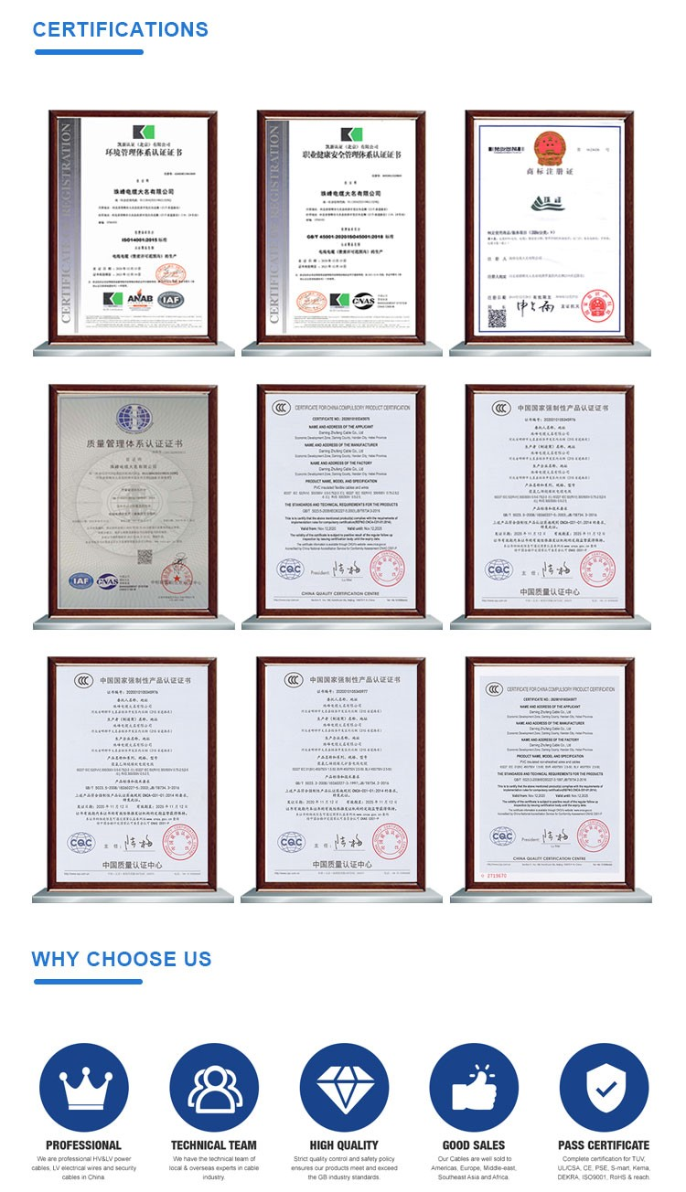 STA Armoured Medium Voltage Copper Aluminium Conductor XLPE Insulated PVC Sheathed Power Cable