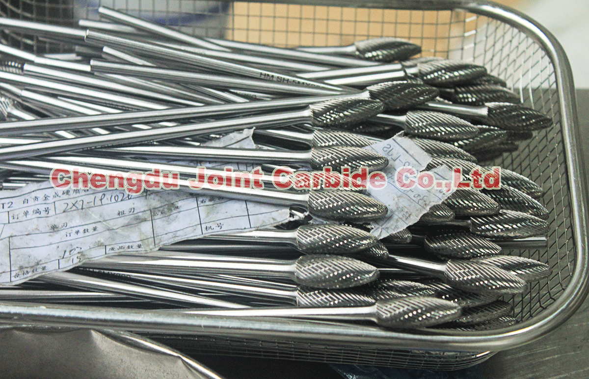 Double Cut Carbide Burrs Tungsten Carbide Rotary Files for Metal Grinding