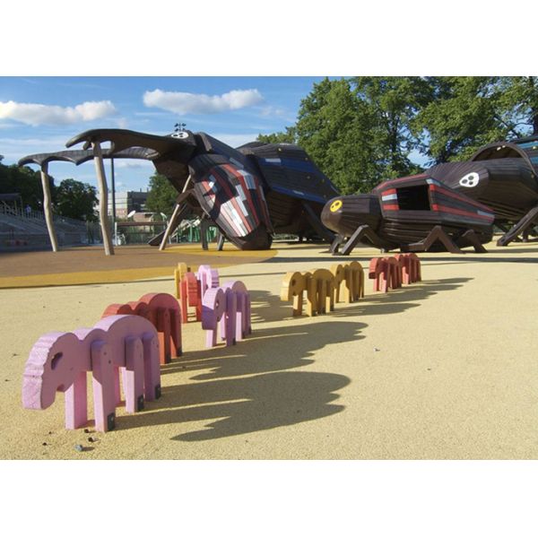 Ladybird Theme Artistic Playgrounds Childrens Garden Play Area