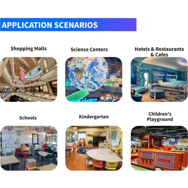 Hotel Fun Interactive Floor Games Autumn Leaves Waves Multi Scenario