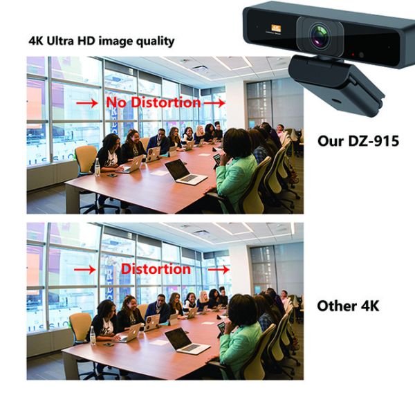 3840 2160P UHD Webcam USB Camera 4k 30fps Wide Angle With Microphone