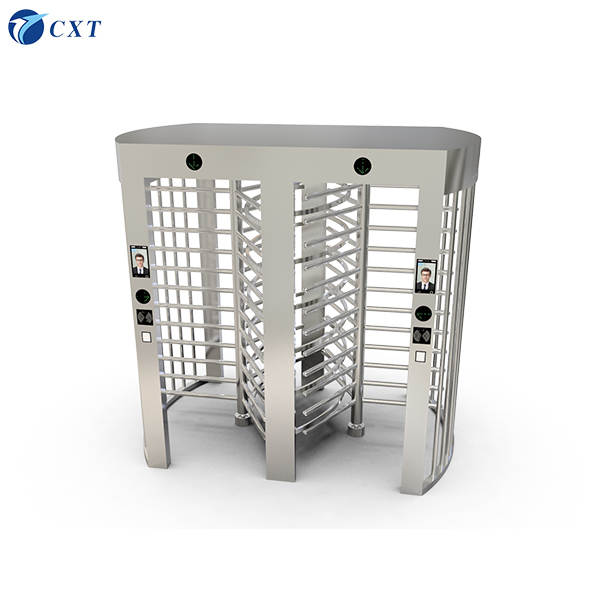 Fully Automatic Full Height Turnstile with 120 Degree Rotation and Brushless Motor for 30-40 People/Min