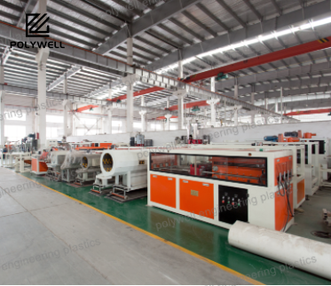 PE PPR Water Pipe Making Machine Production Line Pipe Plastic Extrusion Extruder