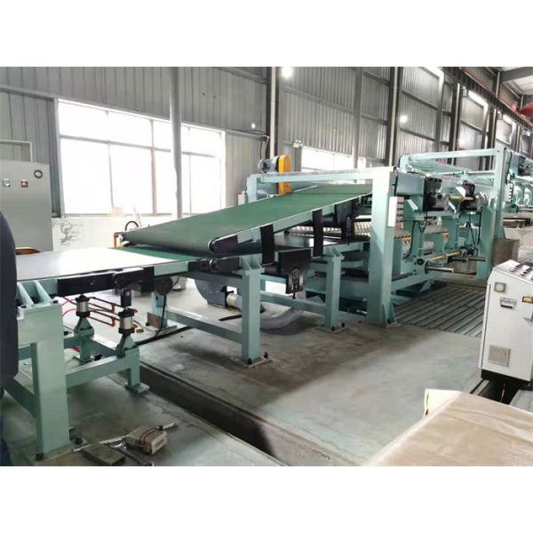 PPGI PPGL Metal Cut To Length Machine For Color Coated Coils