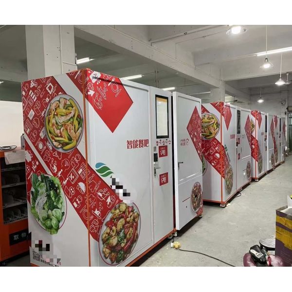 Frozen Food Heating Vending Machine Custom Vending Machine
