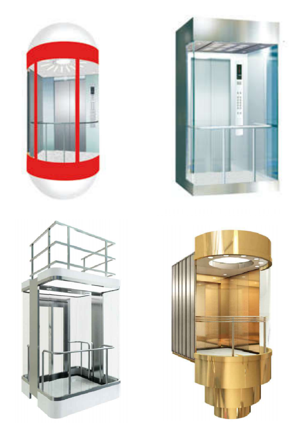 MONARCH CONTROL PANORAMIC ELEVATOR LIFT GERMAN ORIGIN 630-1600KG CAPACITY