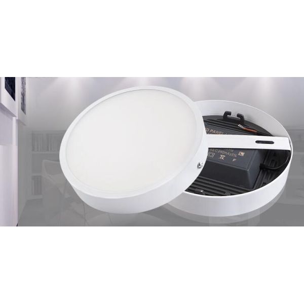 Surface Mounted LED Panel Light narrow border internal led driver CE SAA EMC