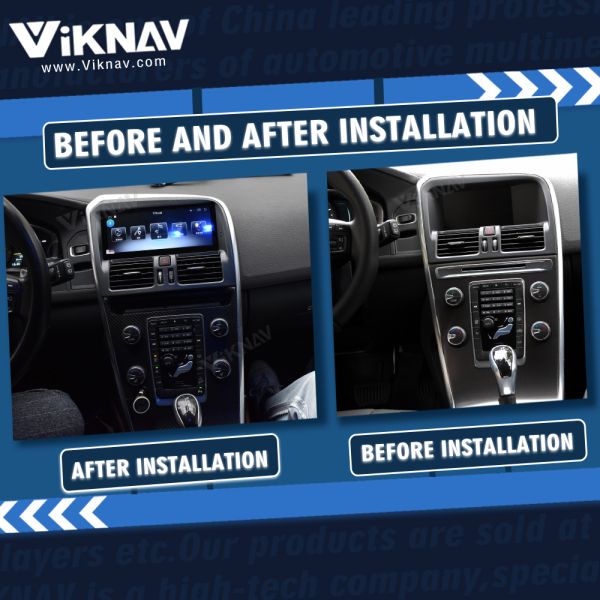 Bluetooth Car AM Radio Volvo XC60 2009-2017 LHD Audio Multimedia Player