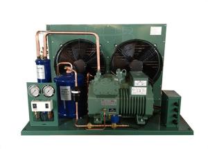 China 380V 5HP Semi Hermetic Condensing Unit 2 Fans Installed Conveniently wholesale