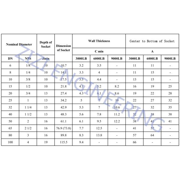 Carbon Steel Socket Weld Tube Fittings Equal Tee / Unequal Tee ASME B16.11