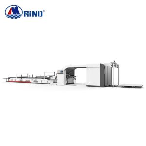 China High Speed Flute Laminating Machine 1450*1450mm 12000 Pcs/H wholesale