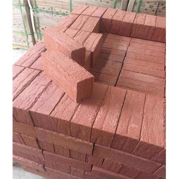 Red Solid Clay Brick With Antique Brick Face For House Building Wall Construction 210 x 100 x 65 mm
