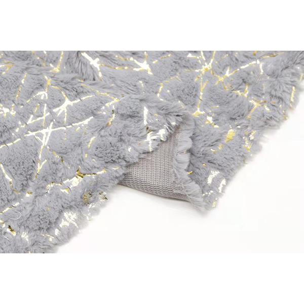 Eco-friendly 2022 New Fashion Knit 100 Polyester Knit Bronzing Design PV Velvet Winter Fabric