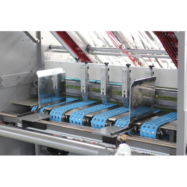 Leading Edge Feeder Automatic Flute Laminator Machine 29KW DX-2100