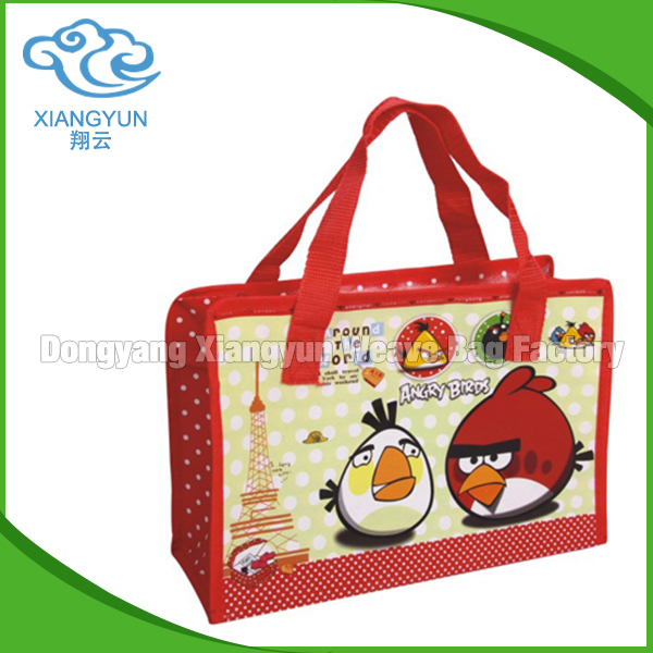 30cmPP Reusable Shopping Tote Bag Red Wine Gift Bags Reusable Tote Bags With Logo