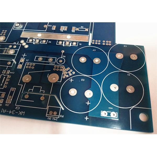 Flex Blue Soldermask Immersion Gold Electronics Circuit Board PCB Prototype