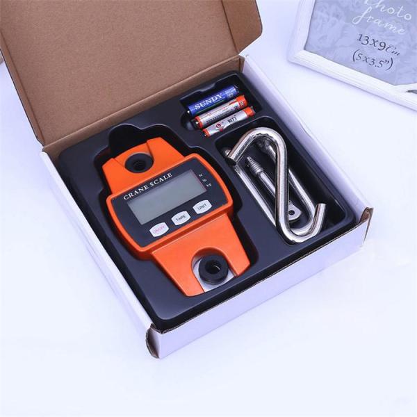 ABS Stainless Steel Digital Crane Weighing Scale 100kg-300kg Capacity LED/LCD Display Tare Function OEM ODM Supported