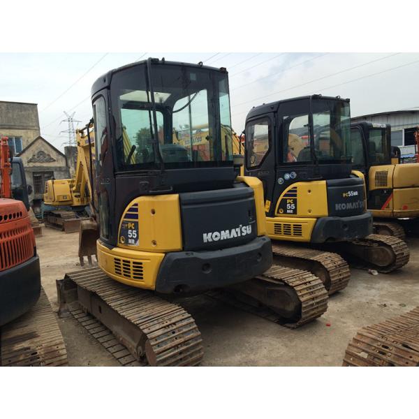 China LB 5160kg Used Crawler Excavator Komatsu PC55MR , Used Mini Trackhoes For Sale wholesale
