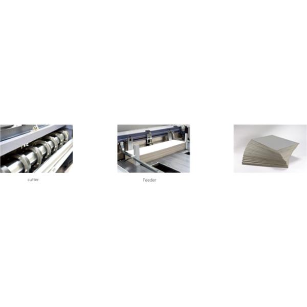 Grey Board / MDF Automatic Cardboard Cutter Machine Stainless Steel Structure
