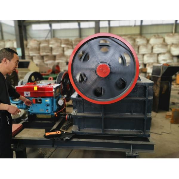 PE250x400 Small Medium Capacity Jaw Stone Crusher Machine