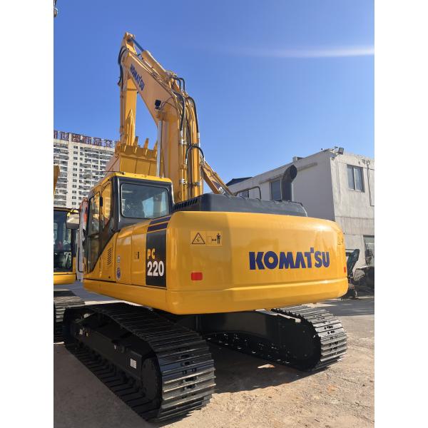 Japan Original Excavator Komatsu PC 220 22 Tons Large Digger with Cheap Price Good Condition