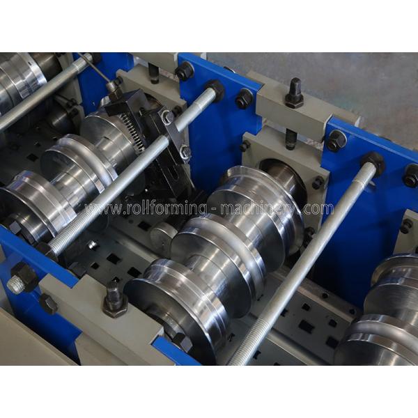 Heavy Duty Storage Shelf Racking Roll Forming Machine 18 Steps Station