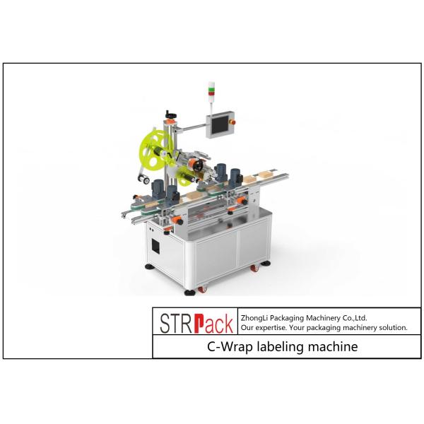 380V Customized C Wrap Labeling Machine Servo Motor Driving
