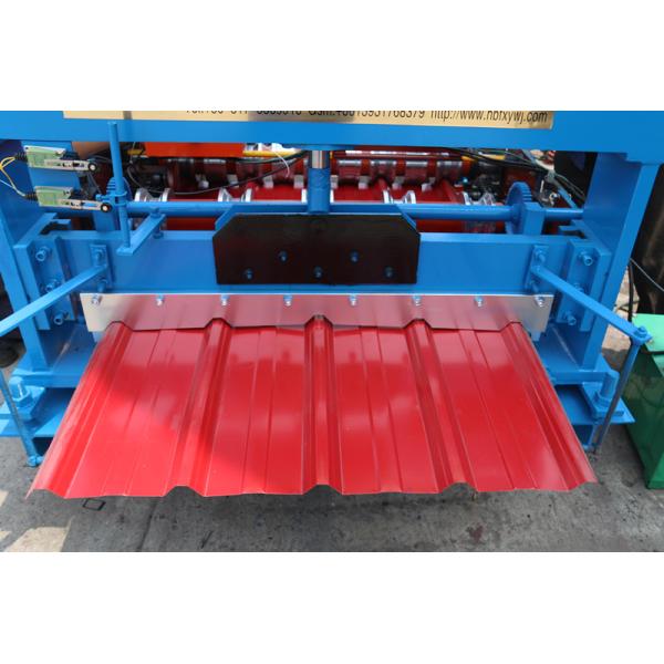 840 IBR Making Machine / Colour Coated Roofing Sheets Machinery For Roof Panel Material