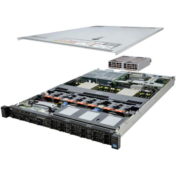 high quality PowerEdge R440 4208 2.1G *2/64G/600G SAS 10K*2+1.2T SAS 10K*2/Raid1/2*GE/550W