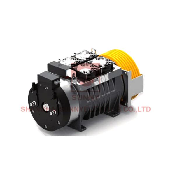 ISO9001 Standard Elevator Electric Motor 220kg DC110V / 2.3A Brake Voltage