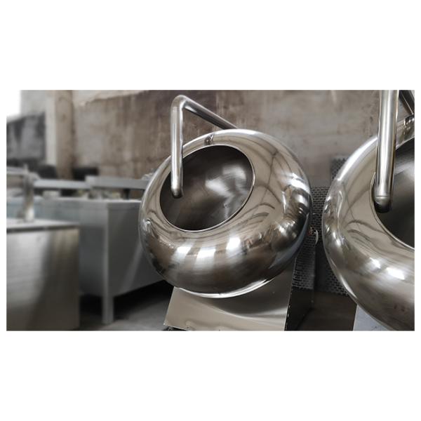 BY600 Automatic Nut Processing Machine Tablet Coating Machine 304 Stainless Steel Sieve Material
