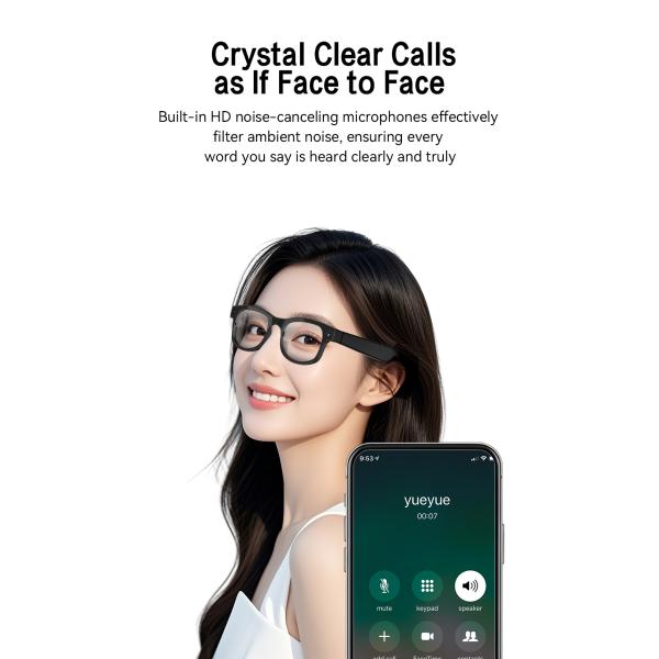 G2 New Smart Glasses Built-In Microphone And Speaker With 800w Pixel