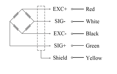 Analog Output Pancake Type Load Cell For Big Load Capacities From 0.5t-60t With Good Stability (WL-143)