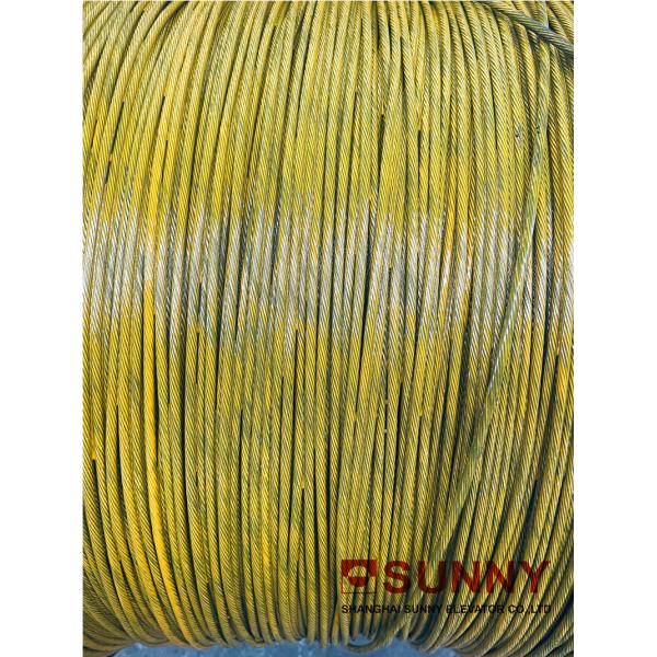 Elevator Steel 6x19 Large Diameter Wire Ropes for Traction Machine Parts
