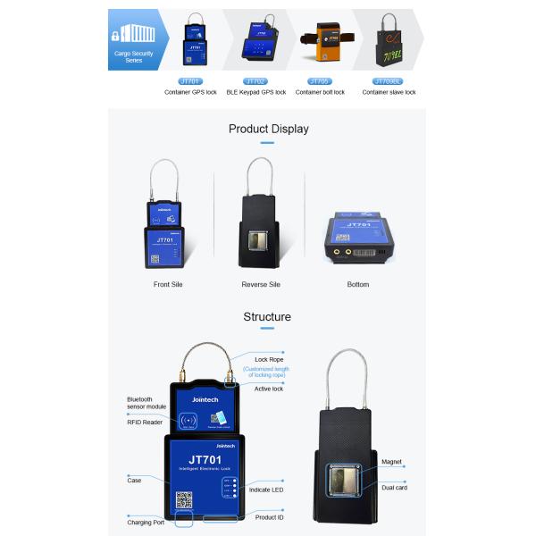 Container 4g GPS tracker GPS security padlock IP67 waterproof GPS tracking device for container/trailer/trucks