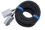 IP68 Hydrological Detection Clamp On Ultrasonic Flow Meter PVC