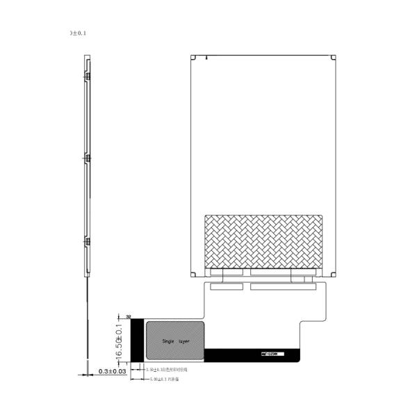 32 Pins 3.5" TFT LCD Display 320x480 HVGA With ILI9488 Driver IC MCU Interface