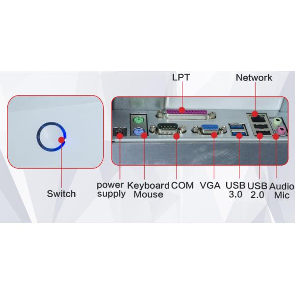 Customer Display LED/VFD/15.6'' for Android11/Windows 10 Cash Register System Model 401